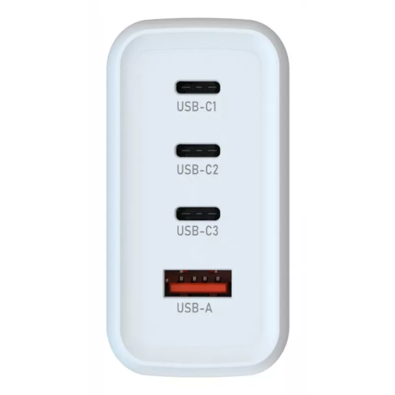 Techly IPW-PD140W-WH ładowarka do urządzeń mobilnych Power bank, Smartfon, Tablet, Uniwersalna Biała AC Szybkie ładowanie Wewnętrzna