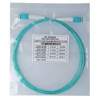 BlueOptics InfiniBand/kabel światłowodowy 3 m LC LC/APC Aqua