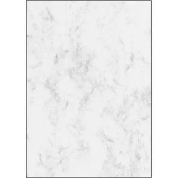 Marmurkowe papiery Sigel DP371 100 arkuszy szaro-biały 90 g/m²