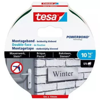 Taśma montażowa Tesa 77749-00000 5 m Czarna 19 mm