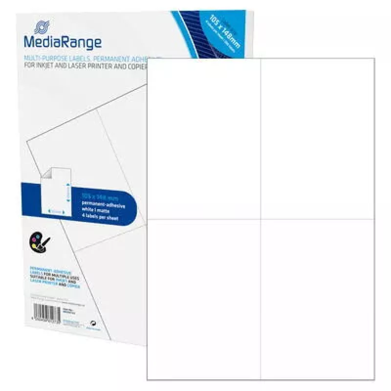 Etykiety samoprzylepne MediaRange MRINK143