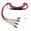 BlueOptics CBL-MPO12-4LC-OM4-10M InfiniBand Światłowodowy Kabel 10m MPO/UPC 4x LC Duplex/UPC