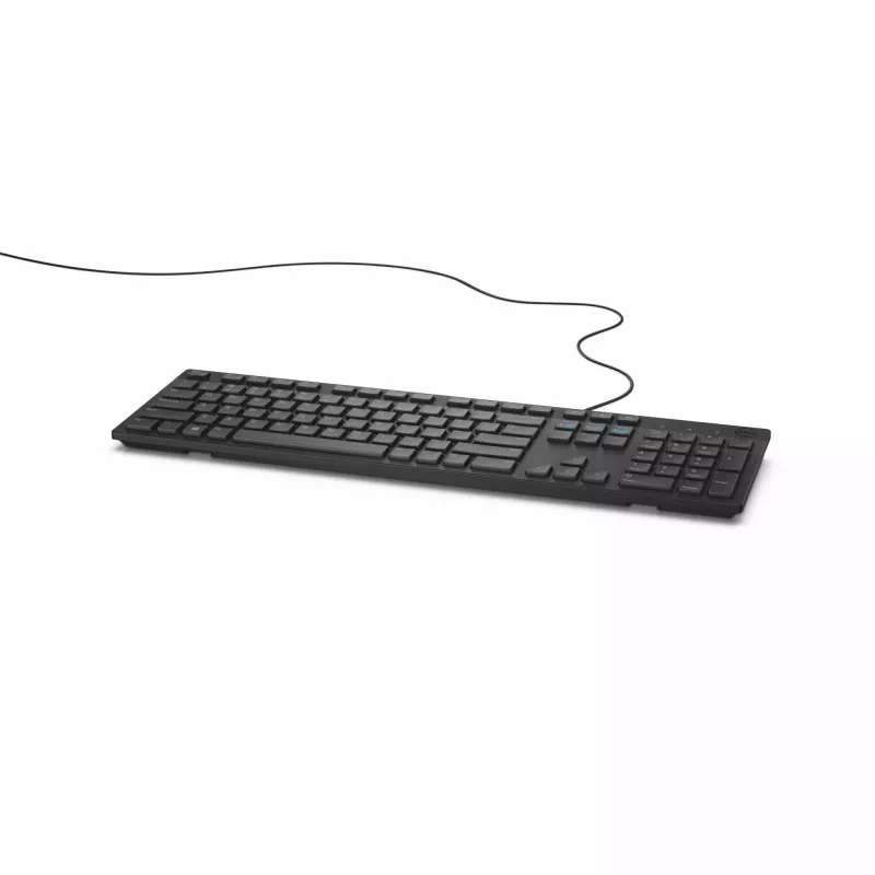 Klawiatura DELL KB216 uniwersalna USB AZERTY francuska czarna
