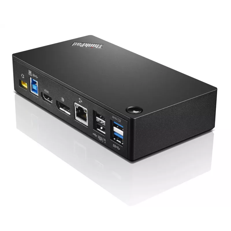 Lenovo ThinkPad USB 3.0 Ultra Przewodowy USB 3.2 Gen 1 (3.1 Gen 1) Type-A Czarny