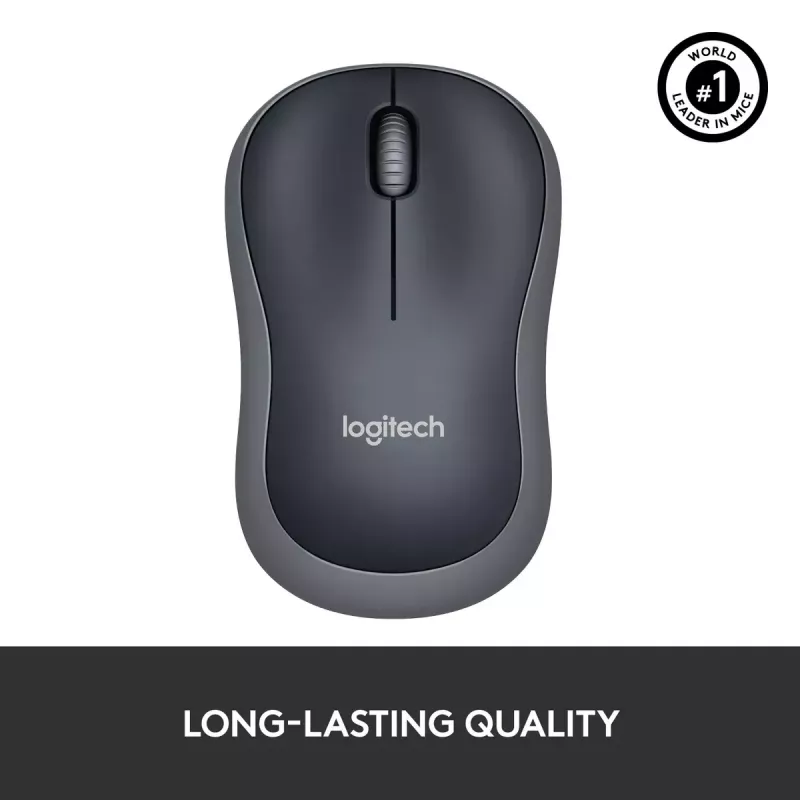 Mysz Logitech M185 Swift Wireless Szara