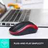 Mysz Logitech M185 Swift Wireless Szara