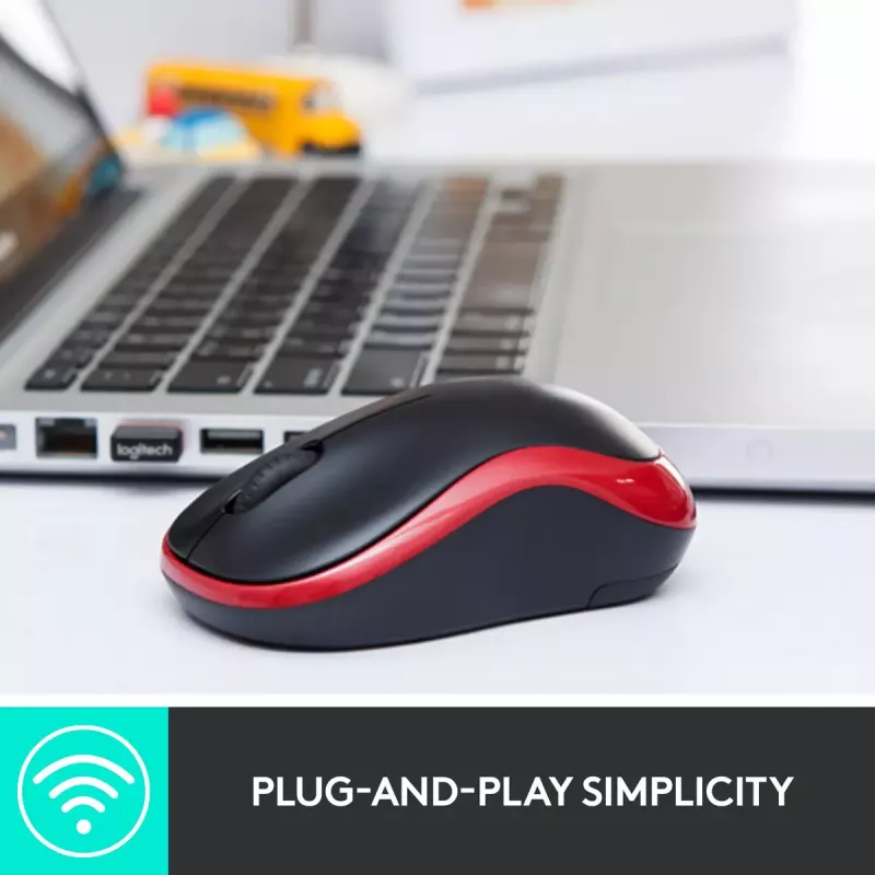 Mysz Logitech M185 Swift Wireless Szara