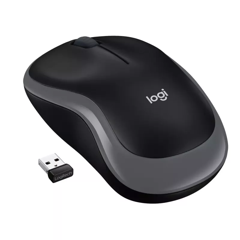 Mysz Logitech M185 Swift Wireless Szara
