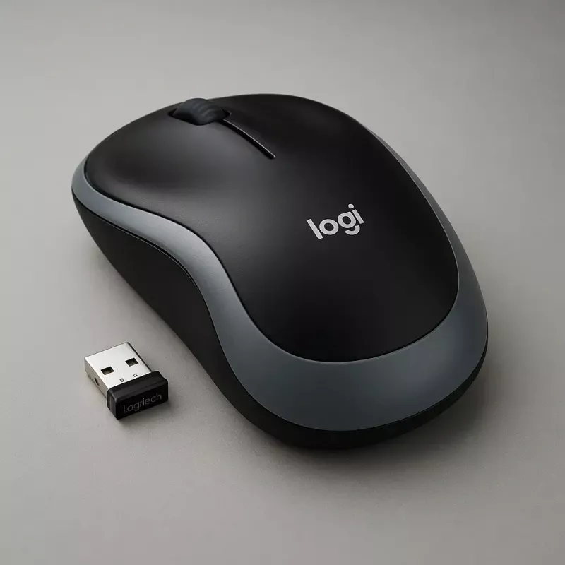 Mysz Logitech M185 Swift Wireless Szara