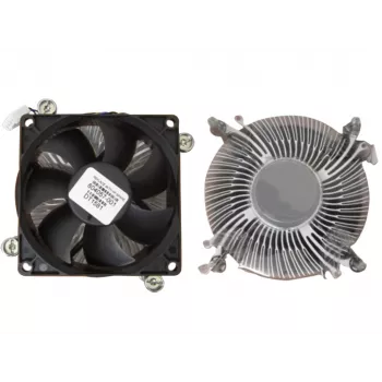 HP 804057-001 układ chłodzenia komputera Chłodzenie procesora Czarny, Srebrny 1 szt.