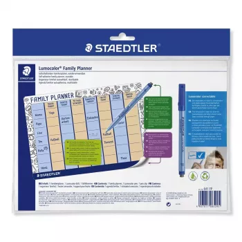 Marker Staedtler Lumocolor zestaw planera rodzinnego 641 FP