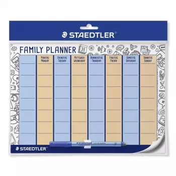 Marker Staedtler Lumocolor zestaw planera rodzinnego 641 FP