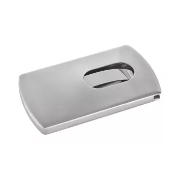 Etui na wizytówki Sigel VZ120 stal nierdzewna srebrny