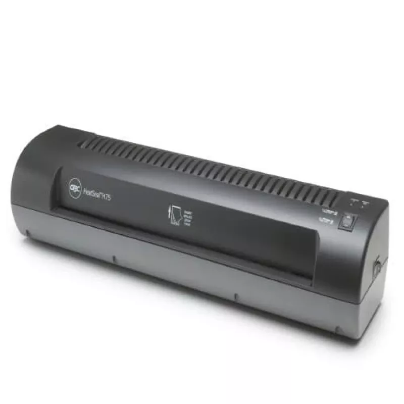 GBC Folia do laminacji A4, dziurkowana, 75 mikronów, błyszcząca, przezroczysta, A4 Maxi, 303 mm, 229 mm, 100 szt.