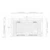 Hisense Smart TV 43-inch E5QTUK QLED 3840x2160 (4K) Full HD, Android 11, 500 cd/m², 8 ms, VESA, czarny