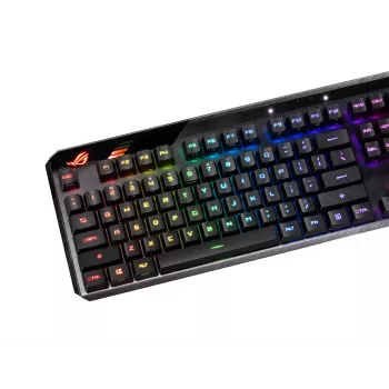 Zestaw nakładek na klawisze ASUS ROG RX PBT Keycap Set Czarny 250g