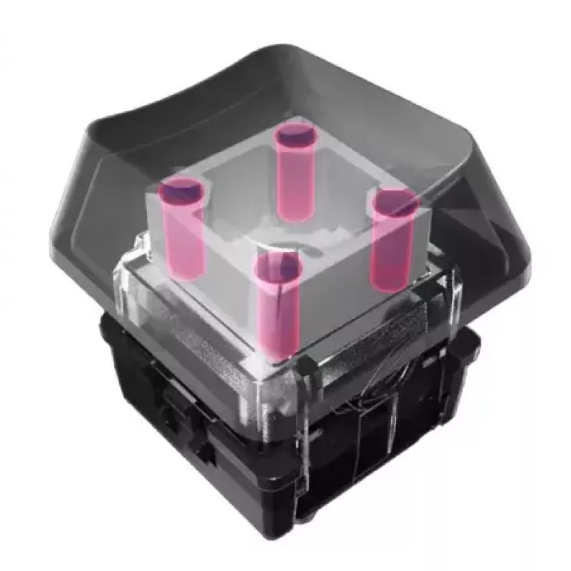 Zestaw nakładek na klawisze ASUS ROG RX PBT Keycap Set Czarny 250g