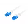 Kabel sieciowy Lanberg PCF6A-10CC-0200-W 2m Cat6a S/FTP biały