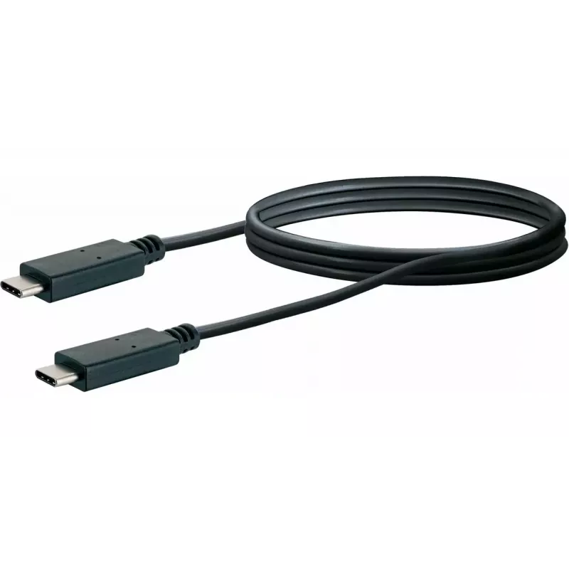 Kabel USB Schwaiger LK 101 C USB 3.2 Gen 2 1 m Czarny
