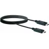 Kabel USB Schwaiger LK 101 C USB 3.2 Gen 2 1 m Czarny