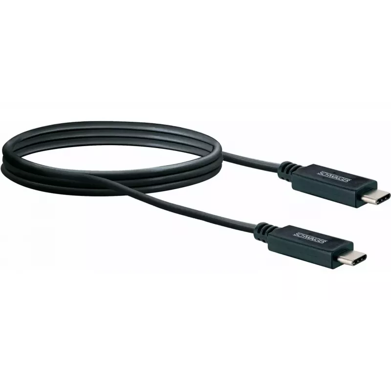 Kabel USB Schwaiger LK 101 C USB 3.2 Gen 2 1 m Czarny