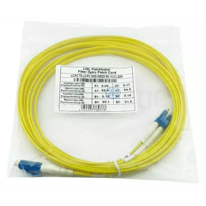 BlueOptics LRCABLE15M-BO InfiniBand kabel światłowodowy 15 m 2x LC