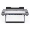 Techly ICA-NTB-DOCK91 Przewodowa stacja dokująca USB 3.2 Gen 1 (3.1 Gen 1) Type-C Srebrna