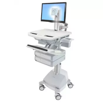 Wózek multimedialny Ergotron StyleView Aluminium szary biały