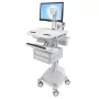 Wózek multimedialny Ergotron StyleView Aluminium szary biały