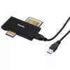 Hama 00181018 czytnik kart USB 3.2 Gen 1 (3.1 Gen 1) typu A czarny
