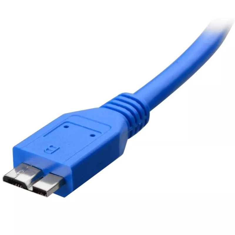 Kabel Techly USB 3.0 Superspeed A / Micro B 3m niebieski ICOC MUSB3-A-030