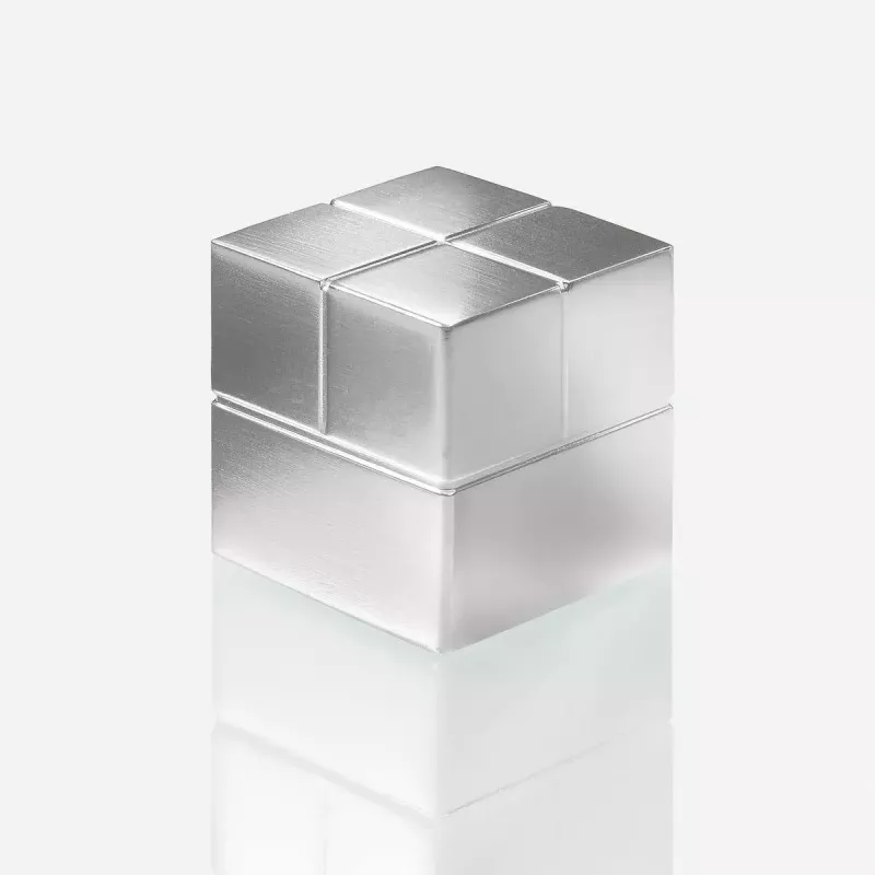 Kostka magnetyczna do prac kreatywnych Sigel BA706 Neodym Srebrna 20mm