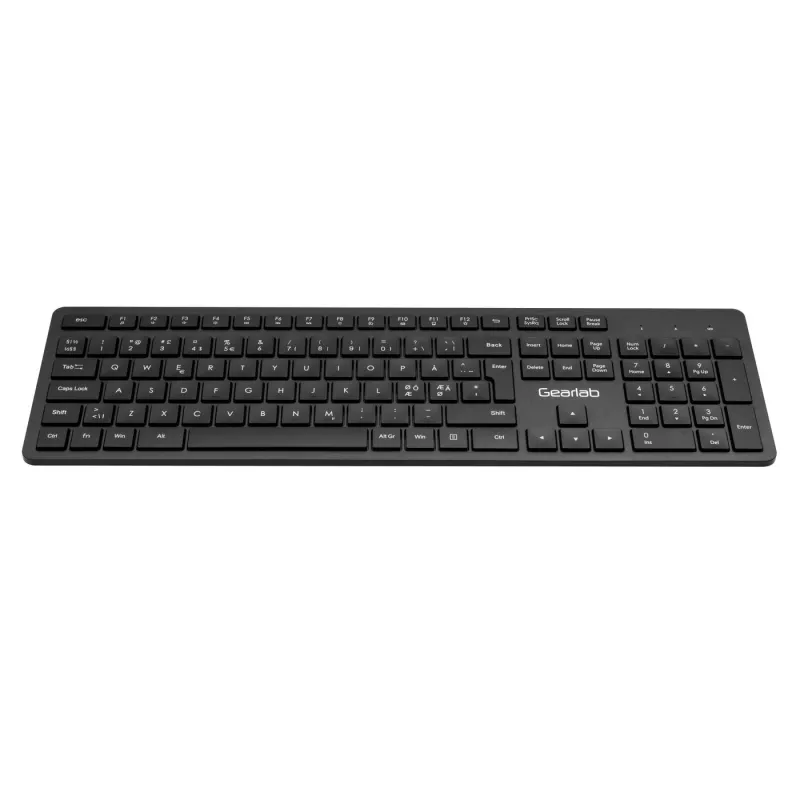 eSTUFF GLB212102 klawiatura biurowa USB QWERTY nordycka czarna