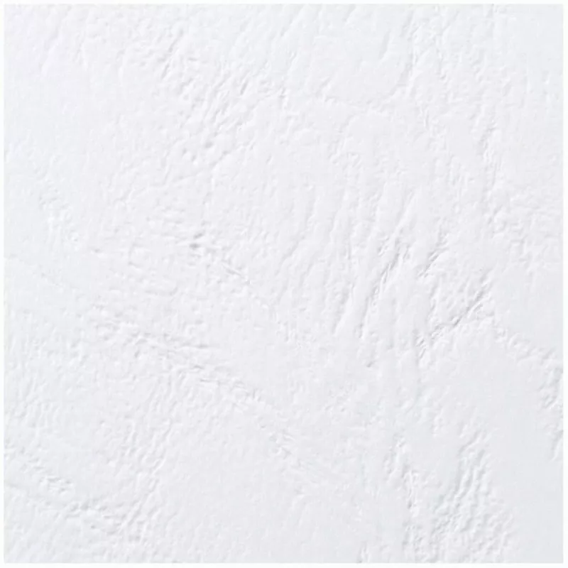 GBC Okładki introligatorskie LeatherGrain A4 250 g/m², A4, karton, biały