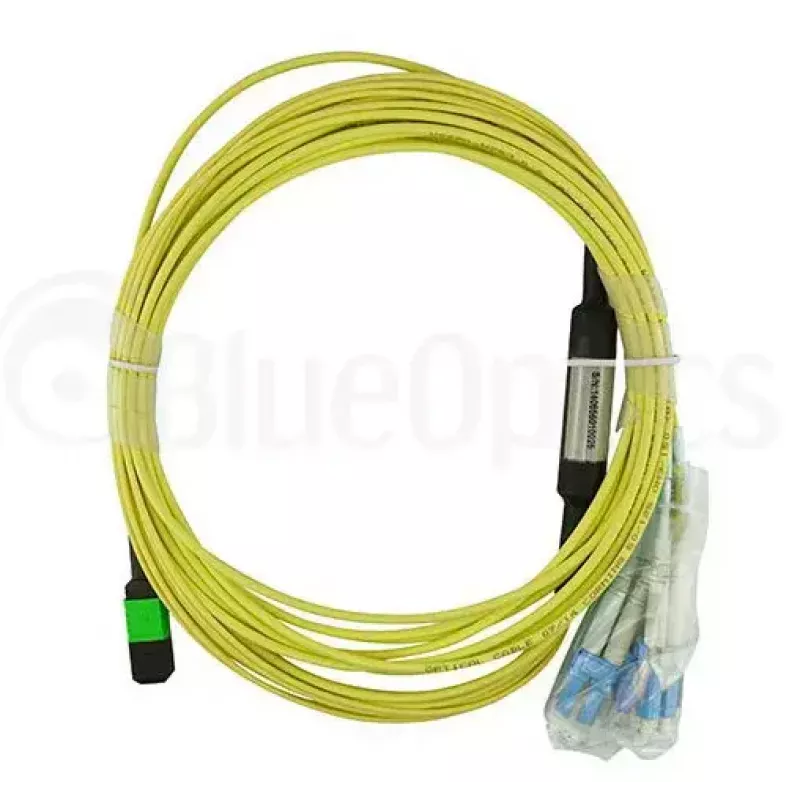 BlueOptics CBL-MPO12-4LC-SMF-3M-BO Kabel światłowodowy InfiniBand 3m MPO 4x LC
