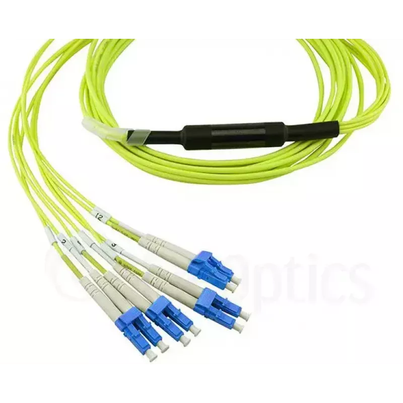 BlueOptics CBL-MPO12-4LC-SMF-3M-BO Kabel światłowodowy InfiniBand 3m MPO 4x LC