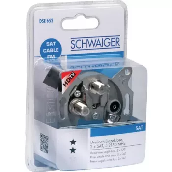 Gniazdo SAT TV Radio Schwaiger DSE652 531