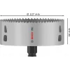 Bosch PRO Multi Material PC Plus, 44/127 mm, Pojedyncza, Wiertarka, Płyta gipsowo-kartonowa, Metal, Metal nieżelazny, Plastik, Drewno iglaste, Czarny, Szary, Stal kobaltowa, Stal szybkotnąca kobaltowa (HSS-Co)