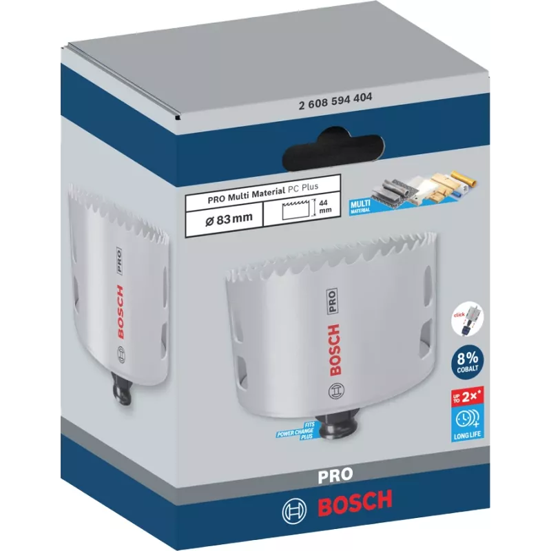 Otwornica Bosch PRO Multi Material PC Plus 44/83 mm do wiertarki