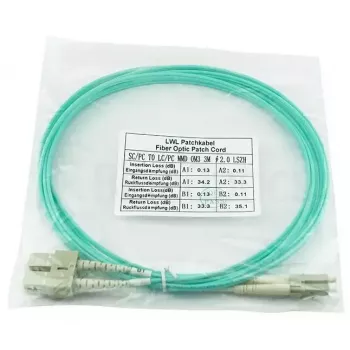 Kabel InfiniBand/światłowodowy BlueOptics 055702T512000001M-BO 1 m 2x LC 2x SC LC/APC
