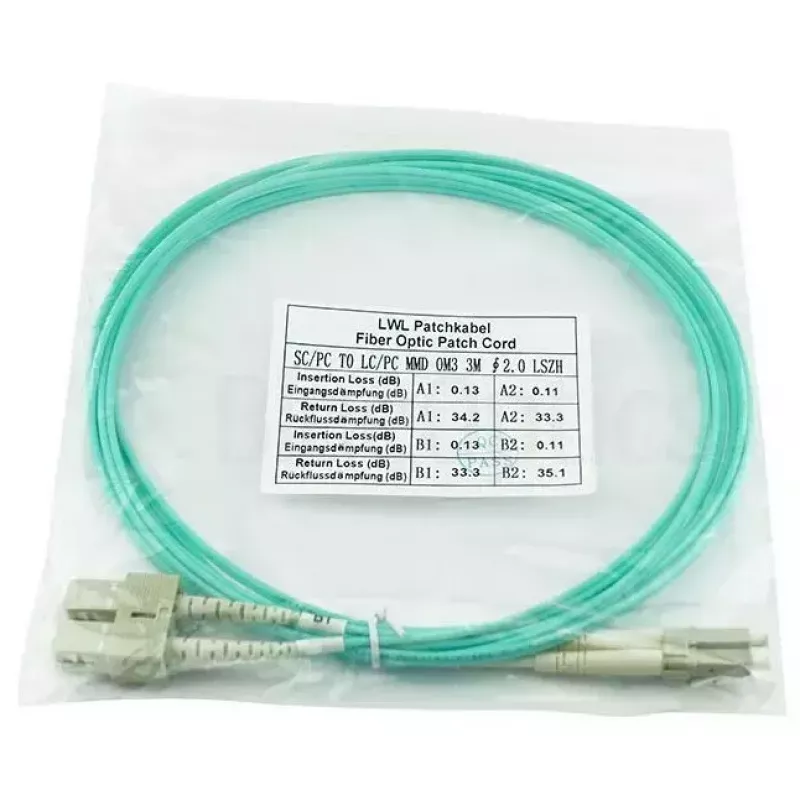 Kabel InfiniBand/światłowodowy BlueOptics 055702T512000001M-BO 1 m 2x LC 2x SC LC/APC