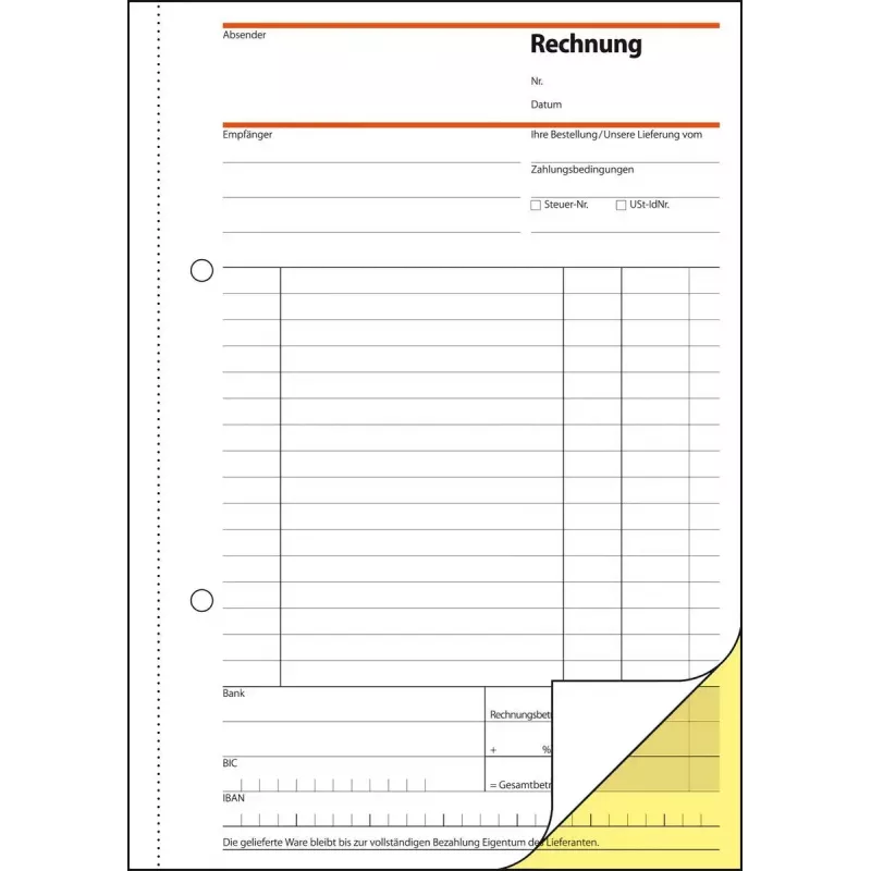 Formularz biznesowy Sigel SD031 zielony A5 80 arkuszy