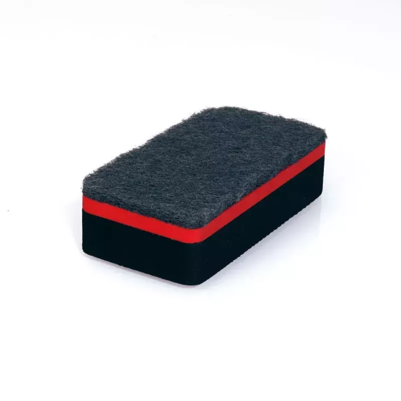 Gumka mazalna Sigel BA187 z weluru EVA, czarno-czerwona, 90x45x26 mm