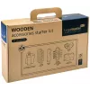 Zestaw akcesoriów Legamaster WOODEN 17-częściowy z certyfikatem FSC