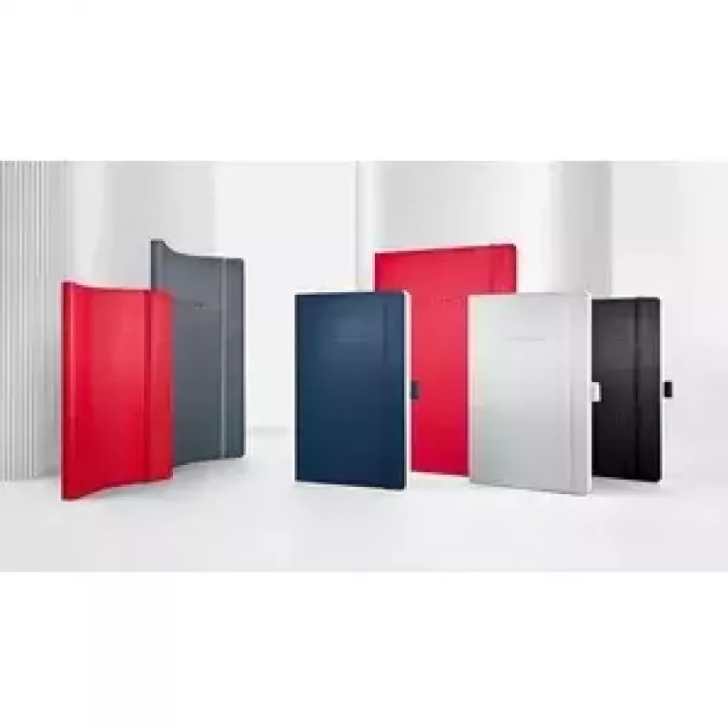 Notesownik Sigel Conceptum A4 194 kartki Czerwony