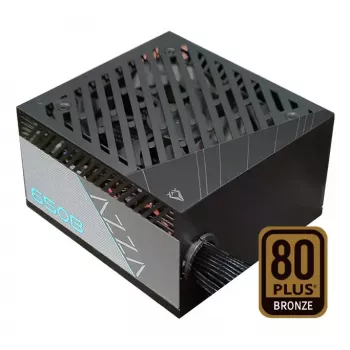 Zasilacz AZZA PSAZ-650B (ATX3.1) 650 W, 20+4 pin ATX, nie-modularny, 80 PLUS Bronze, czarny