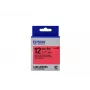 Kaseta z taśmą etykietową Epson Pastel LK-4RBP czarny/czerwony 12mm (9m)