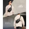 Torba na ramię Inateck LB03014 — unisex, poliester 900D, zapięcie na zamek, 4 L, czarny