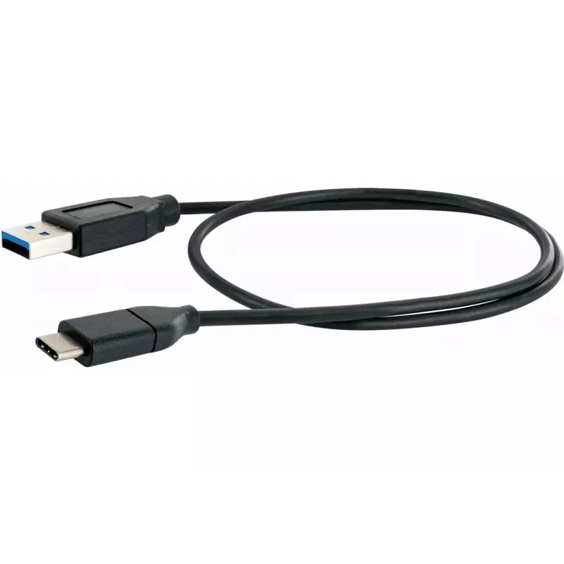 Kabel USB Schwaiger LK 050 C USB 3.2 Gen 2 0.5m USB A USB C Czarny