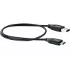Kabel USB Schwaiger LK 050 C USB 3.2 Gen 2 0.5m USB A USB C Czarny
